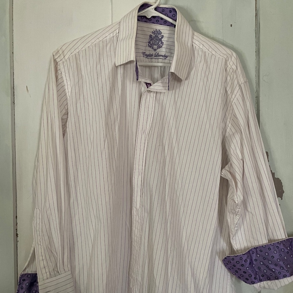 English Laundry Dress Shirt neck 17 32/33